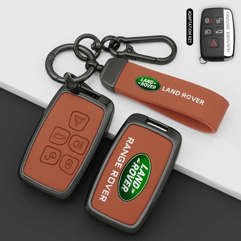 Land Rover Leather Key Fob Cover Land Rover Leather Key Fob Cover